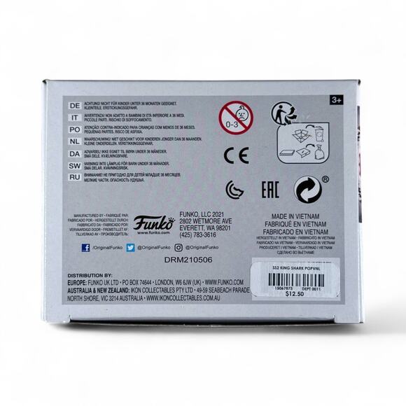 Funko Pop Unopened King Shark 1114 DC Comics Suicide Squad Vinyl Figure Comics - Picture 5 of 6